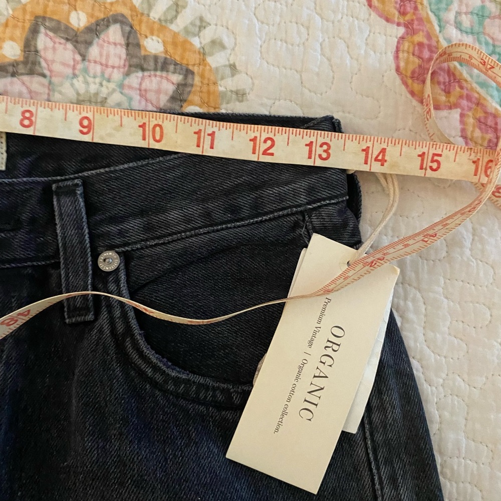 NWT Citizens of Humanity Emily Organic Cotton Culotte Fade to Black 25 - Picture 9 of 9